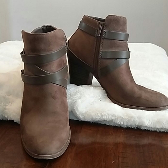 Faux Suede Booties - Picture 2 of 8